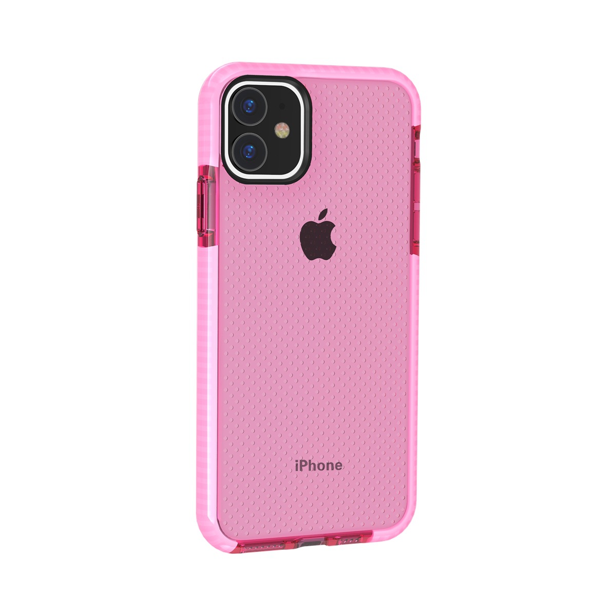 iPHONE 11 Pro Max (6.5in) Mesh Armor Hybrid Case (Hot Pink)